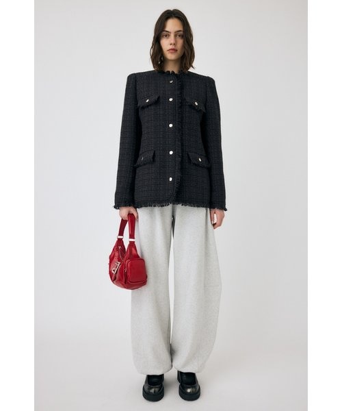 VELOUR ツイード ジャケット｜マウジーの通販｜&mall（アンドモール