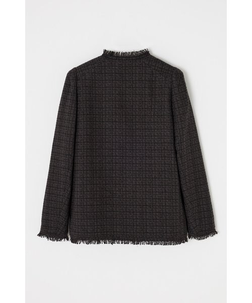 VELOUR ツイード ジャケット｜マウジーの通販｜&mall（アンドモール