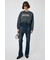 RHINESTONE MOUSSY クロップド プルオーバー