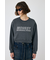 RHINESTONE MOUSSY クロップド プルオーバー