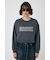 RHINESTONE MOUSSY クロップド プルオーバー