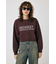 RHINESTONE MOUSSY クロップド プルオーバー