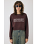 RHINESTONE MOUSSY クロップド プルオーバー