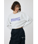 RHINESTONE MOUSSY クロップド プルオーバー