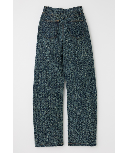 MOUSSY FLUFFY デニムストレート　デニムパンツ MOUSSY（マウジー）の「FLUFFY DENIM STRAIGHT（デニムパンツ