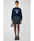 GLITTER MOUSSY ニットトップス