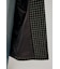 STANDCOLLAR PLAID コクーンコート