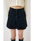PLEATED デニムミニスカート