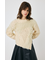 INTARSIA SLIT セーター
