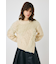 INTARSIA SLIT セーター