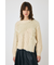 INTARSIA SLIT セーター