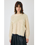 INTARSIA SLIT セーター