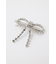 MULTI CHAIN BOW ヘアクリップ