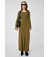 SQUARE NECK ロングニットドレス