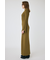 SQUARE NECK ロングニットドレス