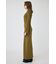 SQUARE NECK ロングニットドレス