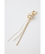 F／PEARL BIJOU HOOP イヤリング