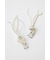 F／PEARL BIJOU HOOP イヤリング