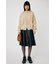 CABLE ZIP UP ニットフーディ