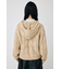 CABLE ZIP UP ニットフーディ