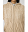 CABLE ZIP UP ニットフーディ