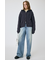 CABLE ZIP UP ニットフーディ