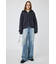CABLE ZIP UP ニットフーディ
