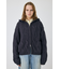 CABLE ZIP UP ニットフーディ