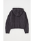 CABLE ZIP UP ニットフーディ