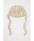 FLUFFY CROCHET HEAD キャップ