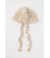 FLUFFY CROCHET HEAD キャップ