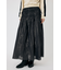 SHIRRING ロングスカート