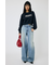 RHINESTONE MOUSSY プルオーバー