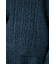RIB CABLE ニットトップス