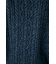RIB CABLE ニットトップス