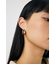 MARBLE CLASSIC HOOP イヤリング