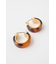 MARBLE CLASSIC HOOP イヤリング