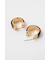 MARBLE CLASSIC HOOP イヤリング