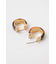 MARBLE CLASSIC HOOP イヤリング