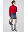 BELTED DENIM ミニスカート