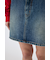 BELTED DENIM ミニスカート