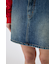 BELTED DENIM ミニスカート
