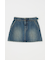 BELTED DENIM ミニスカート