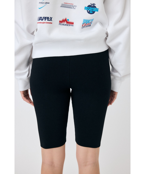 パンツ WAIST LOGO KNIT BIKER PANTS 01_31a7b4d6-755c-4369-8f72-