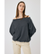 OFF SHOULDER スウェット