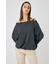 OFF SHOULDER スウェット