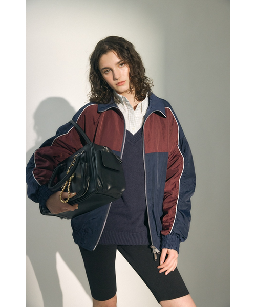 OVERSIZED RACING ブルゾン｜マウジーの通販｜&mall（アンド