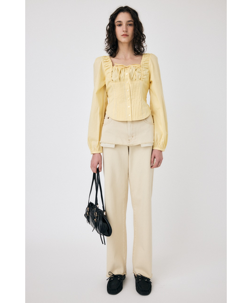 PUFF SLEEVE CORSET FIT ブラウス｜マウジーの通販｜&mall（アンド