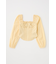 PUFF SLEEVE CORSET FIT ブラウス
