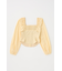PUFF SLEEVE CORSET FIT ブラウス